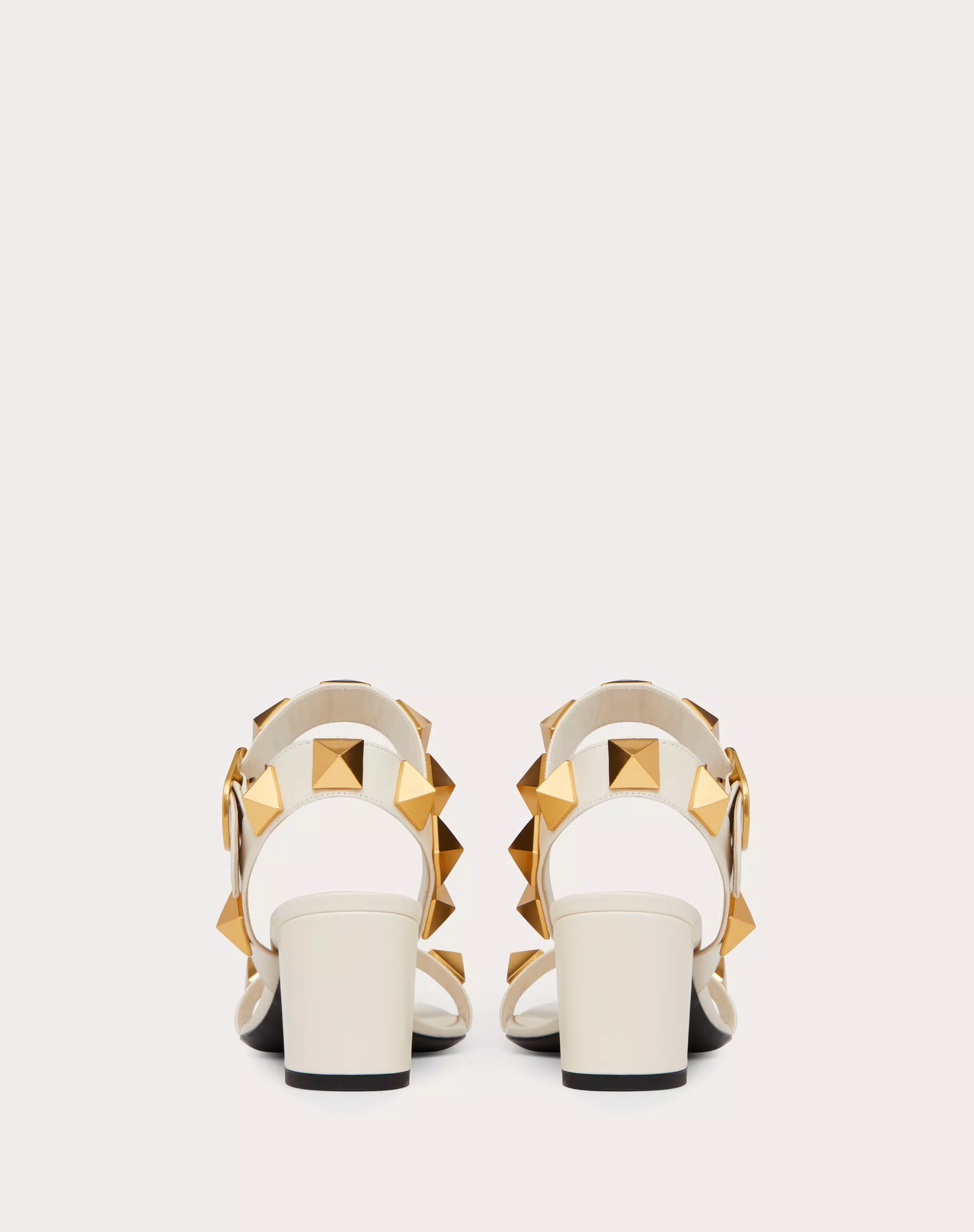 ROMAN STUD CALFSKIN SANDAL 60 MM